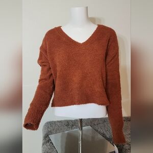 Stars‎ Above Loungewear Sweater Brown / Orange
